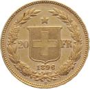 20 Franken 1896 B - Helvetia